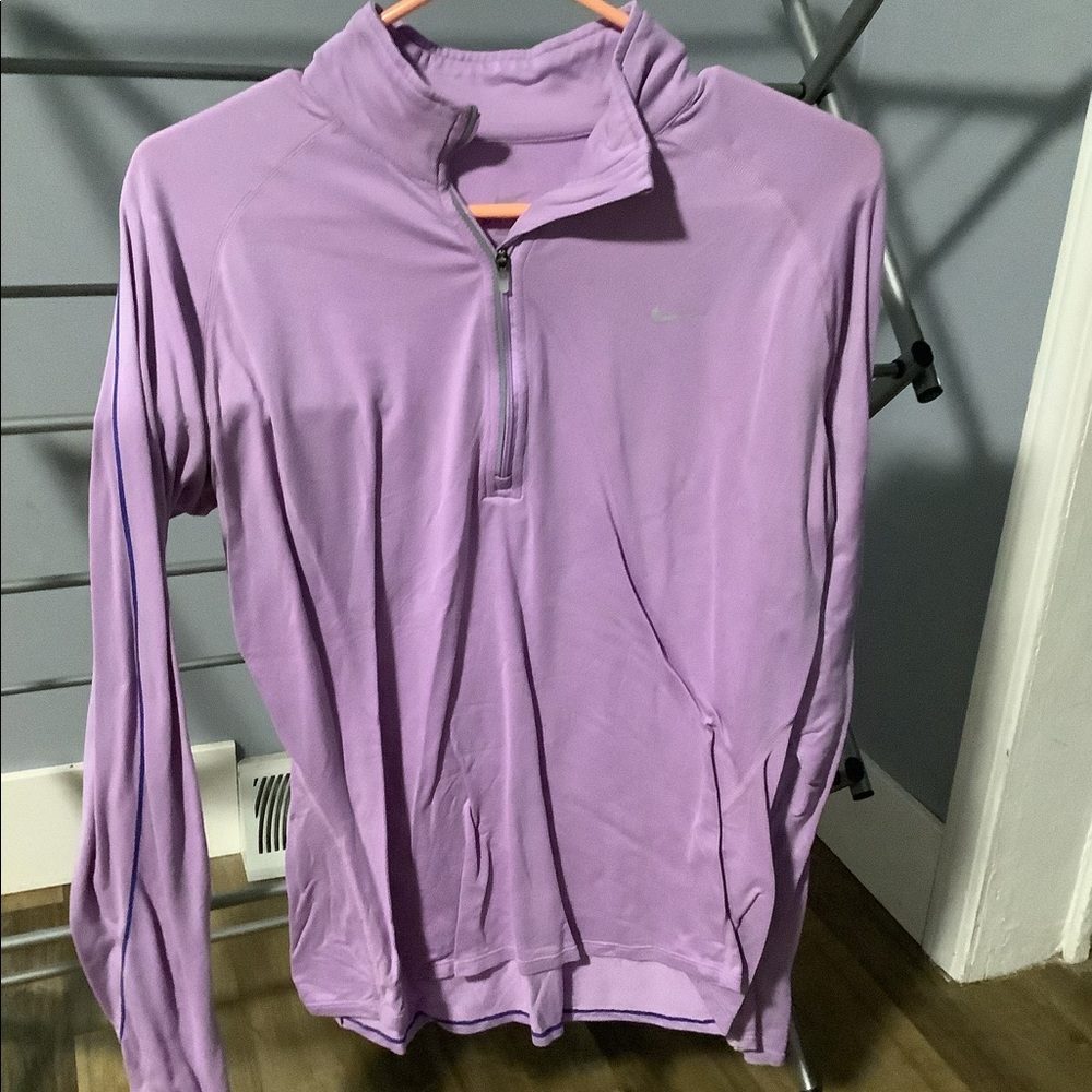 Nike 3/4 zip dry fit